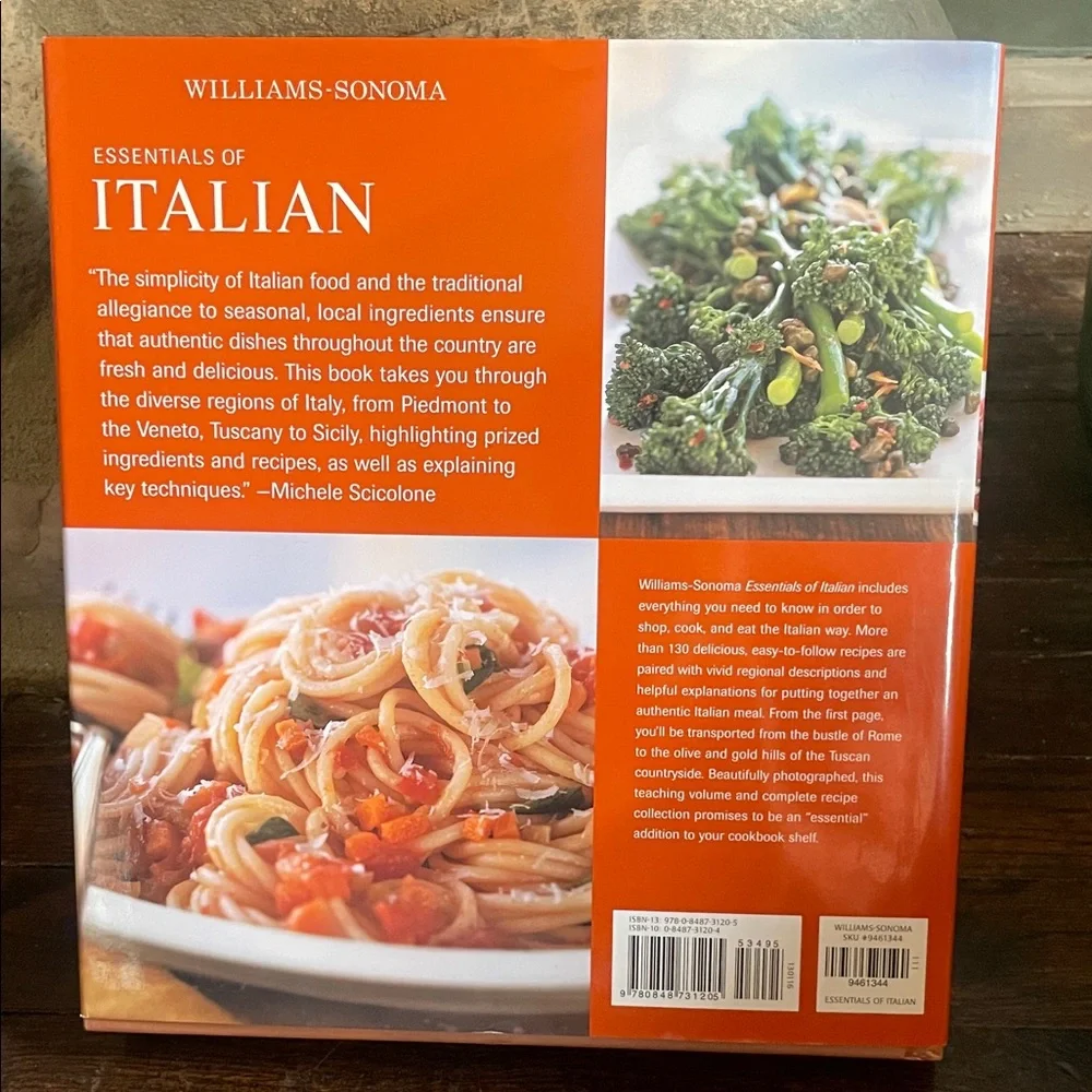 Williams Sonoma Italian Cuisine Cookbook